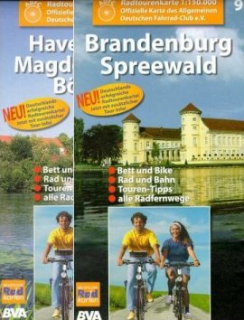 ADFC-Radtourenkarte – 27 Radwanderkarten für ganz Deutschland – BVA / ADFC – Bücher (Bildband) Sachbücher Landkarte – Charts & Bestenlisten