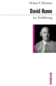 David Hume zur Einführung - Heiner F. Klemme - Junius