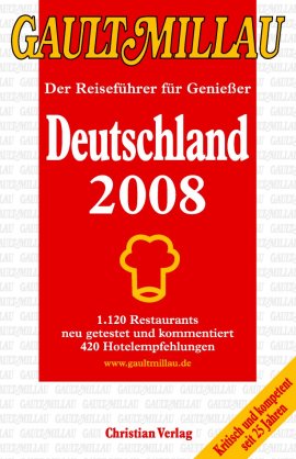 Gault Millau Deutschland 2008 – Der Reiseführer für Genießer – deutsches Filmplakat – Film-Poster Kino-Plakat deutsch