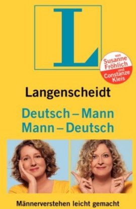 Langenscheidt Deutsch-Mann / Mann-Deutsch – deutsches Filmplakat – Film-Poster Kino-Plakat deutsch