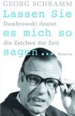 Lassen Sie es mich so sagen ... – Dombrowski deutet die Zeichen der Zeit – deutsches Filmplakat – Film-Poster Kino-Plakat deutsch