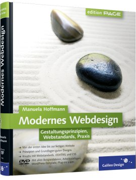 Modernes Webdesign – Gestaltungsprinzipien, Webstandards, Praxis – mit DVD – Manuela Hoffmann – Galileo Press – Bücher (Bildband) Sachbücher Computer & Internet – Charts & Bestenlisten