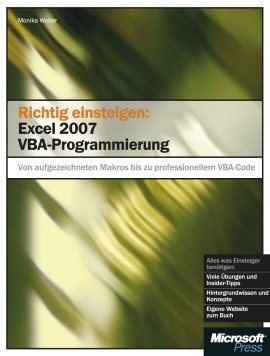 Richtig Einsteigen – Excel 2007 VBA-Programmierung – deutsches Filmplakat – Film-Poster Kino-Plakat deutsch