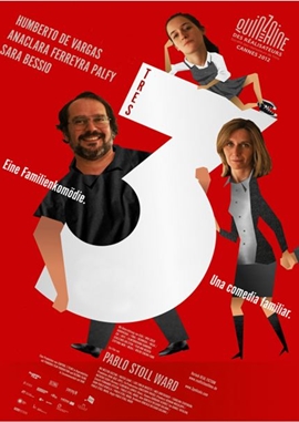 3 / Tres &ndash; deutsches Filmplakat &ndash; Film-Poster Kino-Plakat deutsch