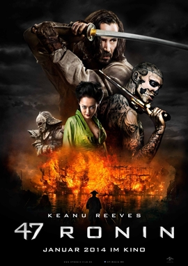 47 Ronin – deutsches Filmplakat – Film-Poster Kino-Plakat deutsch