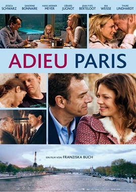 Adieu Paris – deutsches Filmplakat – Film-Poster Kino-Plakat deutsch