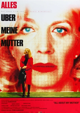 Alles über meine Mutter – deutsches Filmplakat – Film-Poster Kino-Plakat deutsch