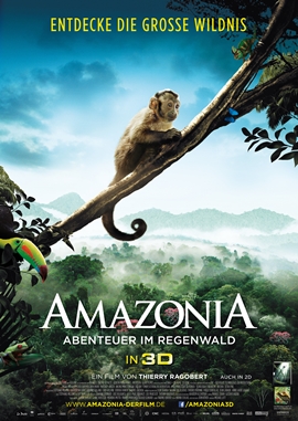 Amazonia – Abenteuer im Regenwald – deutsches Filmplakat – Film-Poster Kino-Plakat deutsch
