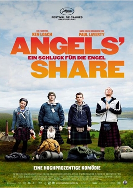 Angels Share – Ein Schluck für die Engel – deutsches Filmplakat – Film-Poster Kino-Plakat deutsch
