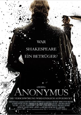 Anonymus – deutsches Filmplakat – Film-Poster Kino-Plakat deutsch
