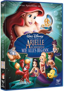 Arielle die Meerjungfrau &ndash; Wie alles begann &ndash; Peggy Holmes &ndash; Filme, Kino, DVDs Kinofilm Animations-Fantasyfilm &ndash; Charts & Bestenlisten