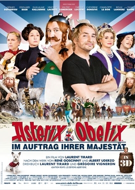 Asterix & Obelix – Im Auftrag Ihrer Majestät – deutsches Filmplakat – Film-Poster Kino-Plakat deutsch