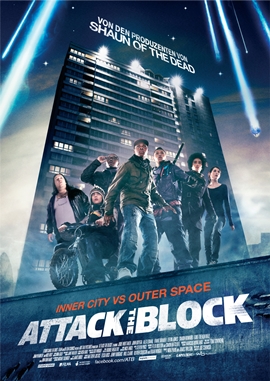 Attack the Block – deutsches Filmplakat – Film-Poster Kino-Plakat deutsch