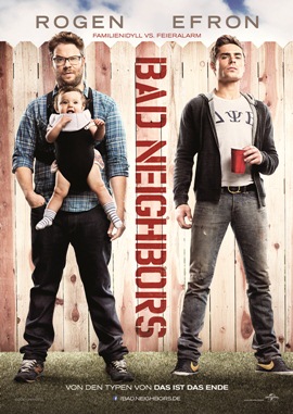 Bad Neighbors – deutsches Filmplakat – Film-Poster Kino-Plakat deutsch