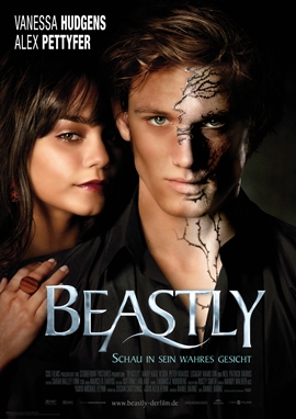 Beastly – deutsches Filmplakat – Film-Poster Kino-Plakat deutsch