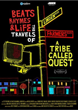 Beats, Rhymes & Life – The Travels of a Tribe Called Quest – deutsches Filmplakat – Film-Poster Kino-Plakat deutsch