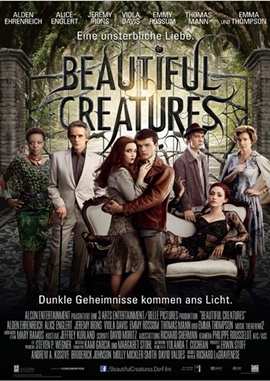 Beautiful Creatures – Eine unsterbliche Liebe – deutsches Filmplakat – Film-Poster Kino-Plakat deutsch