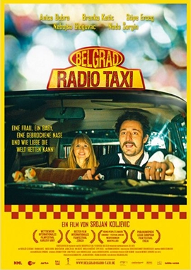 Belgrad Radio Taxi – deutsches Filmplakat – Film-Poster Kino-Plakat deutsch
