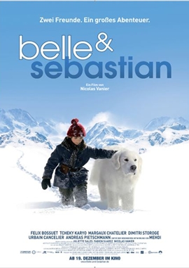 Belle & Sebastian – deutsches Filmplakat – Film-Poster Kino-Plakat deutsch