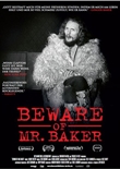 Beware of Mr. Baker - deutsches Filmplakat - Film-Poster Kino-Plakat deutsch