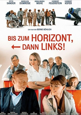 Bis zum Horizont, dann links! – deutsches Filmplakat – Film-Poster Kino-Plakat deutsch