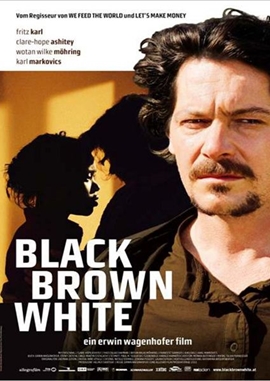 Black Brown White – deutsches Filmplakat – Film-Poster Kino-Plakat deutsch