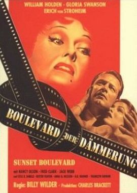 Boulevard der D&auml;mmerung &ndash; deutsches Filmplakat &ndash; Film-Poster Kino-Plakat deutsch