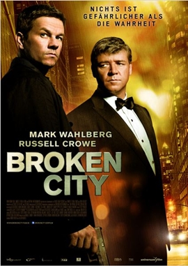 Broken City – deutsches Filmplakat – Film-Poster Kino-Plakat deutsch