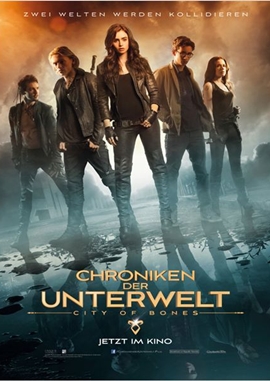 Chroniken der Unterwelt – City of Bones – deutsches Filmplakat – Film-Poster Kino-Plakat deutsch