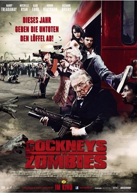 Cockneys vs. Zombies – deutsches Filmplakat – Film-Poster Kino-Plakat deutsch