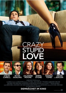 Crazy, Stupid, Love – deutsches Filmplakat – Film-Poster Kino-Plakat deutsch