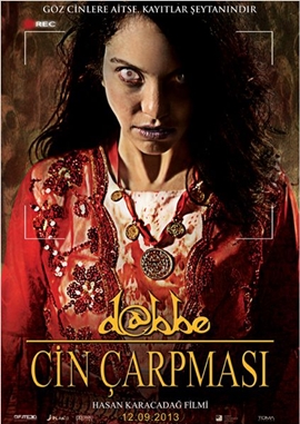 Dabbe &ndash; Fluch der D&auml;monen &ndash; deutsches Filmplakat &ndash; Film-Poster Kino-Plakat deutsch