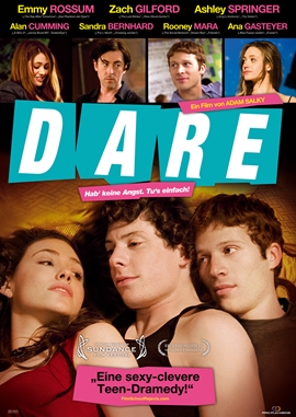 Dare – Hab' keine Angst. Tu's einfach! – deutsches Filmplakat – Film-Poster Kino-Plakat deutsch