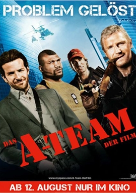 Das A-Team – Der Film – deutsches Filmplakat – Film-Poster Kino-Plakat deutsch