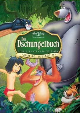 Das Dschungelbuch – Nach dem Buch von Rudyard Kipling – Wolfgang Reitherman – Rudyard Kipling – Filme, Kino, DVDs Kinofilm Zeichentrickkomödie – Charts, Bestenlisten, Top 10, Hitlisten, Chartlisten, Bestseller-Rankings