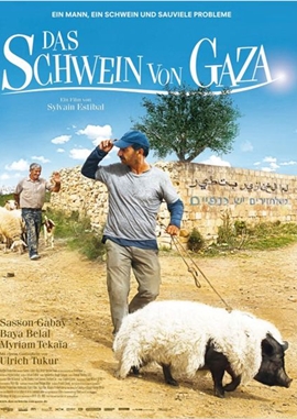 Das Schwein von Gaza – deutsches Filmplakat – Film-Poster Kino-Plakat deutsch