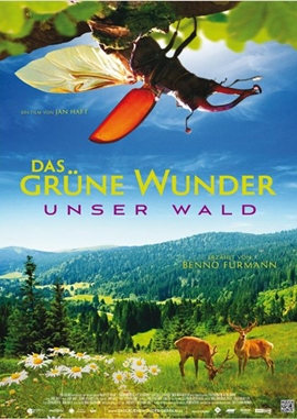Das grüne Wunder – Unser Wald – deutsches Filmplakat – Film-Poster Kino-Plakat deutsch