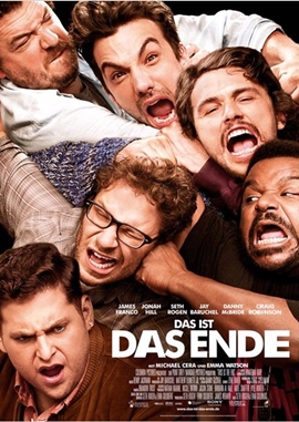 Das ist das Ende – deutsches Filmplakat – Film-Poster Kino-Plakat deutsch