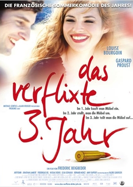 Das verflixte 3. Jahr – deutsches Filmplakat – Film-Poster Kino-Plakat deutsch