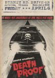 Death Proof – Todsicher – deutsches Filmplakat – Film-Poster Kino-Plakat deutsch