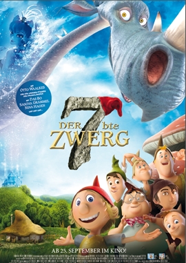Der 7bte Zwerg – deutsches Filmplakat – Film-Poster Kino-Plakat deutsch