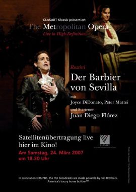 Der Barbier von Sevilla – deutsches Filmplakat – Film-Poster Kino-Plakat deutsch