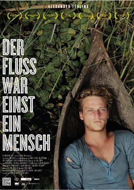 Der Fluss war einst ein Mensch – deutsches Filmplakat – Film-Poster Kino-Plakat deutsch