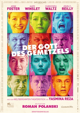 Der Gott des Gemetzels – deutsches Filmplakat – Film-Poster Kino-Plakat deutsch