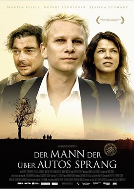 Der Mann, der über Autos sprang – deutsches Filmplakat – Film-Poster Kino-Plakat deutsch