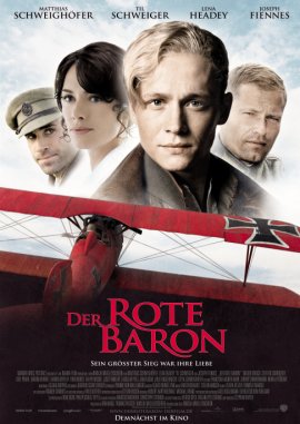 Der Rote Baron – deutsches Filmplakat – Film-Poster Kino-Plakat deutsch