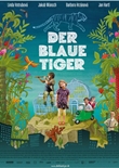 Der blaue Tiger - deutsches Filmplakat - Film-Poster Kino-Plakat deutsch