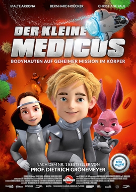Der kleine Medicus – Geheimnisvolle Mission im Körper – deutsches Filmplakat – Film-Poster Kino-Plakat deutsch