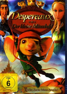 Despereaux – Der kleine Mäuseheld – Sam Fell, Robert Stevenhagen – Filme, Kino, DVDs Kinofilm Animationskomödie – Charts & Bestenlisten