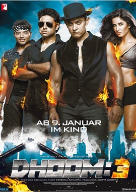 Dhoom 3 &ndash; deutsches Filmplakat &ndash; Film-Poster Kino-Plakat deutsch